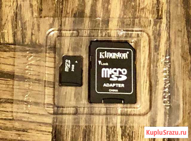 Kingston MicroSD 2gb+Adapter Kingston MicroSD Санкт-Петербург - изображение 1