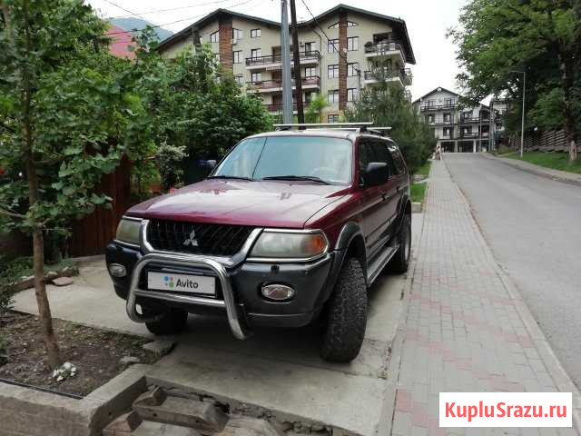 Mitsubishi Montero Sport 3.5 AT, 2002, внедорожник Красная Поляна - изображение 1