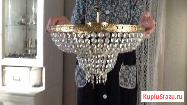 Люстра хрустальная Старая - изображение 1