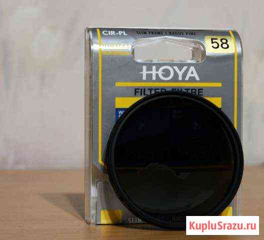 Поляризационный фильтр Hoya PL-CIR TEC slim 58mm Вологда