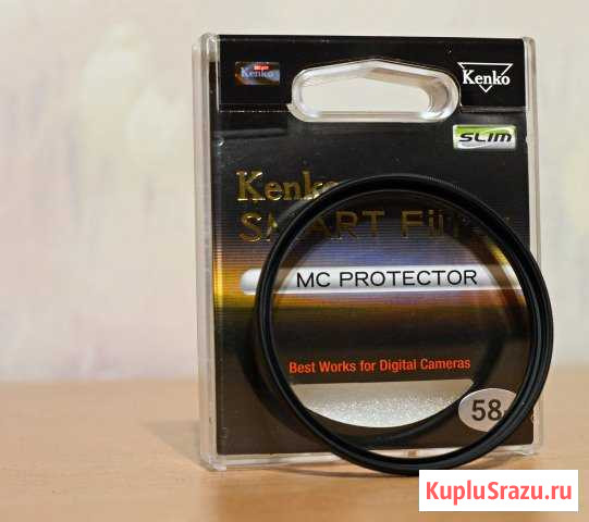Светофильтр Kenko Smart MC Protector slim 58mm Вологда - изображение 1