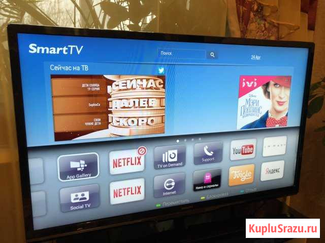 Philips smart TV 102 cm Серов - изображение 1