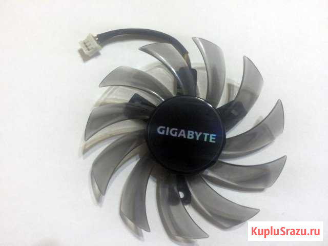 Вентиляторы видеокарты Gigabyte 3pin Нижний Новгород - изображение 1