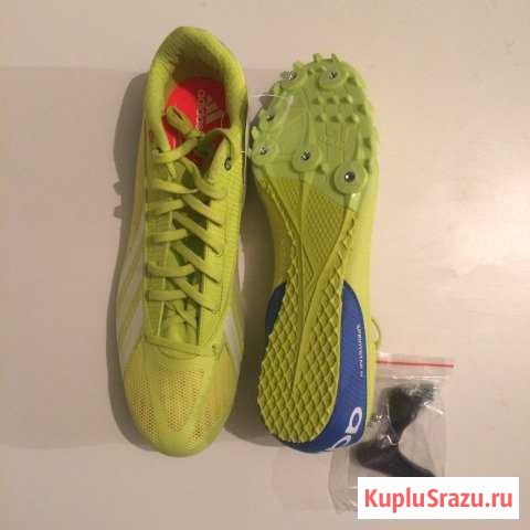 Новые беговые легкоатлетические шиповки Adidas Брянск - изображение 1