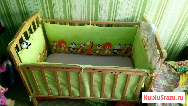 Кровать, коляска, матрац, бортики Волгоград - изображение 1
