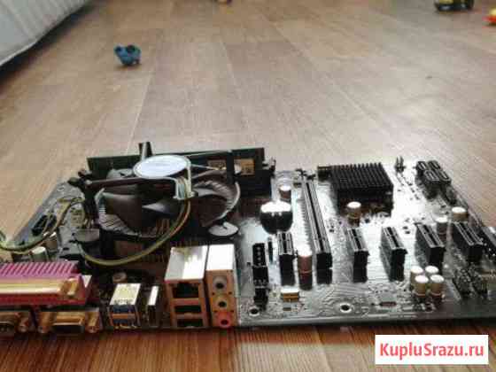 ASRock H81 Pro BTC r2 + intel celeron g1840 + 2GB Череповец