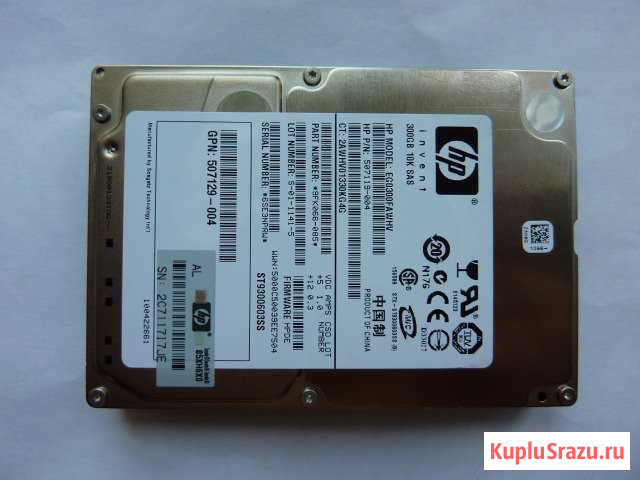 Жесткие диски SAS Seagate 2,5 и 3,5 дюйма Самара - изображение 1