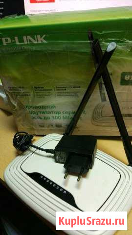 Роутер wi-fi TP-link TL-WR841N Иваново - изображение 1