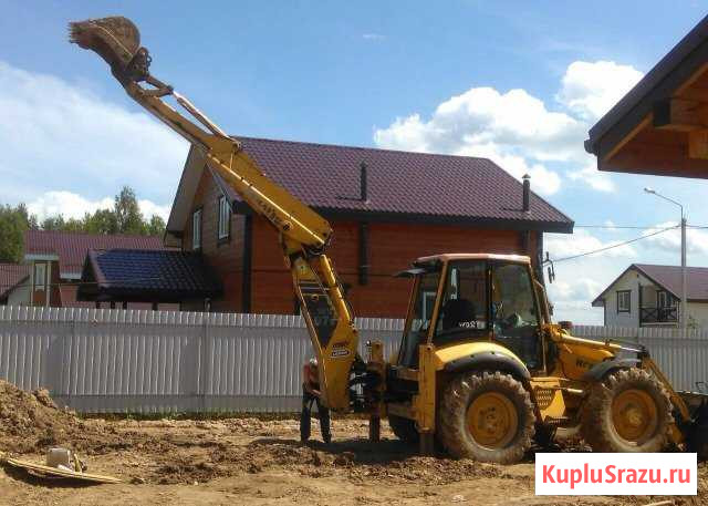 Услуги экскаватора погрузчика Балабаново - изображение 1