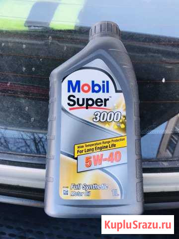 Моторное масло Mobil Super 3000 5W-40 Петрозаводск - изображение 1