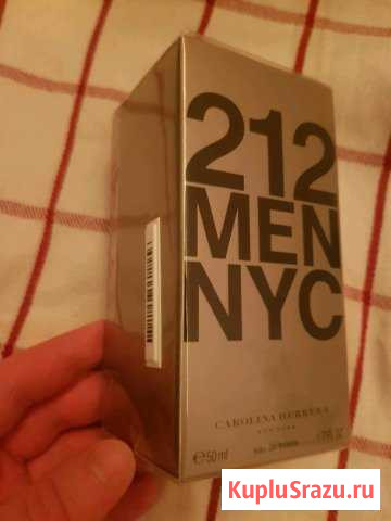 Туалетная вода carolina herrera 212 MEN NYC 50 ML Вологда - изображение 1
