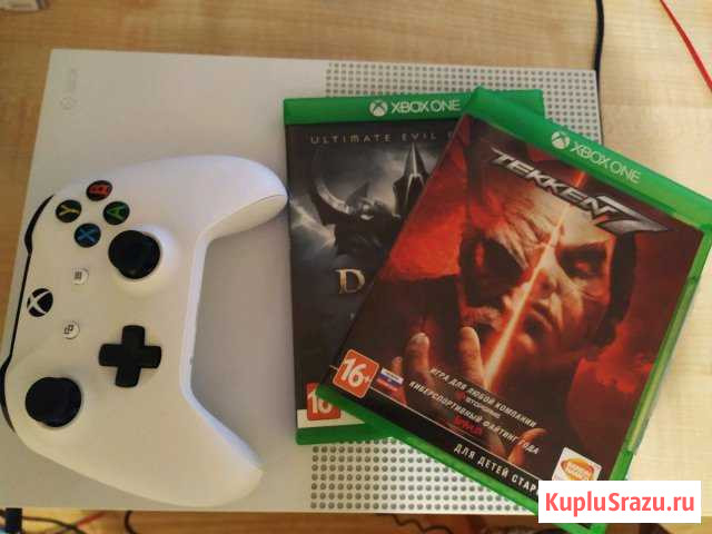 Xbox One S + аккамулятор Череповец - изображение 1