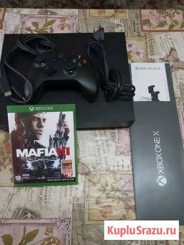 Продаю xbox ONE X, почти ещё новый, дату можете по Сыктывкар - изображение 1