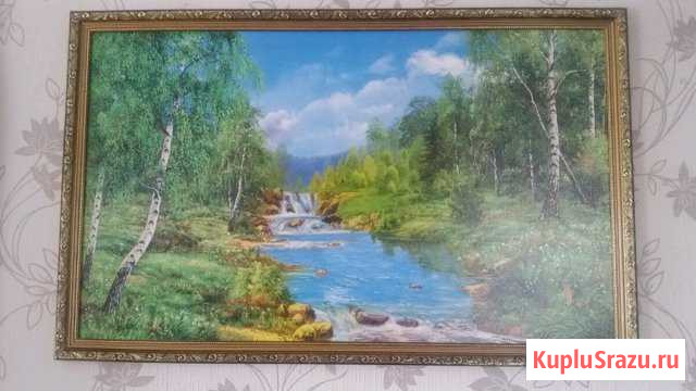 Картина большая 107 на 67 см Лунино - изображение 1