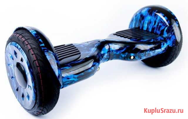 Гироскутер 10.5 синий огонь новый Прокопьевск - изображение 1