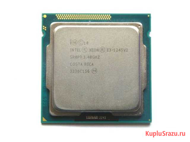 Intel Xeon 1225 v2 1155 LGA Сыктывкар - изображение 1