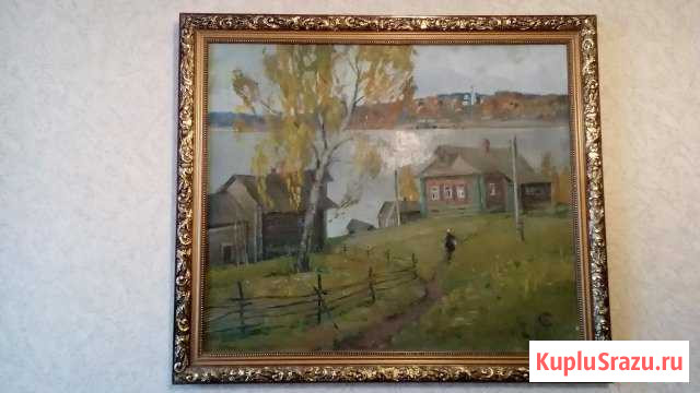 Картина Осень на Волге Кострома - изображение 1