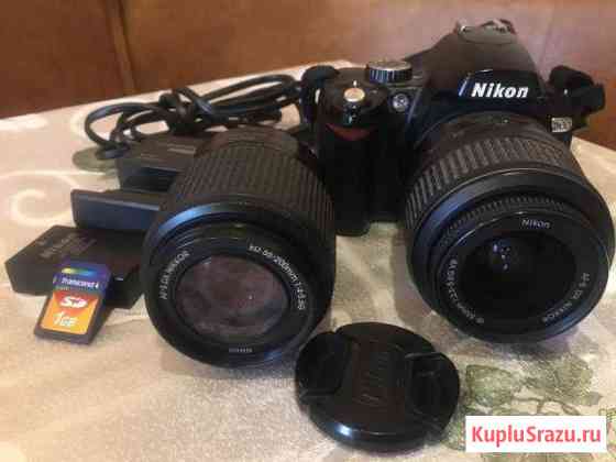 Фотоаппарат Nikon D60 и объектив Nikon DX Саки