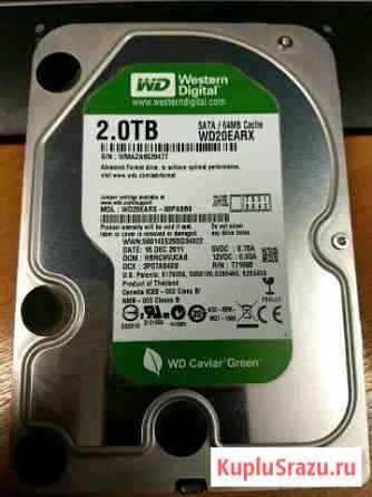 Продам жесткий диск WD Green 2Tb Великий Новгород