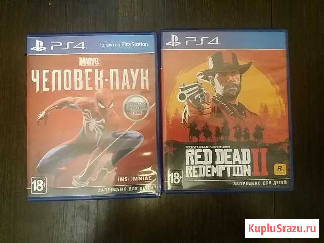 Spider-man ps4 и red dead redemption2 Балаково - изображение 1