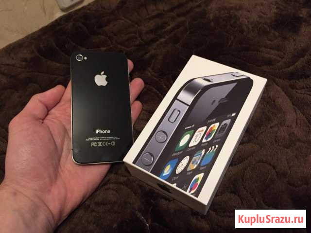 iPhone 4s 32gb black Великие Луки - изображение 1