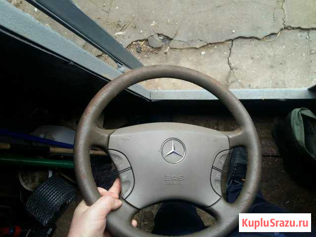 Руль с подушкой w220 Сотниковское - изображение 1