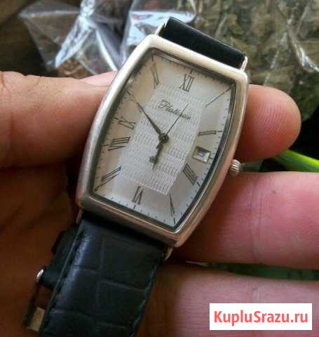 Серебряные часы Платинор оригинал серебро 925 Кисловодск - изображение 1