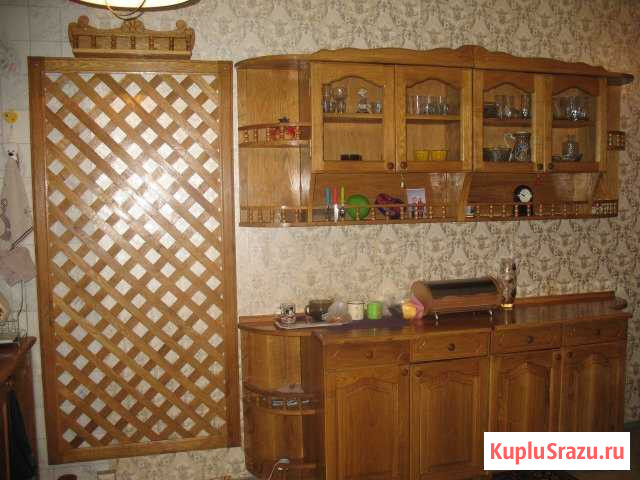 Кухонный гарнитур. Натуральный дуб ручная работа Рассказово - изображение 1