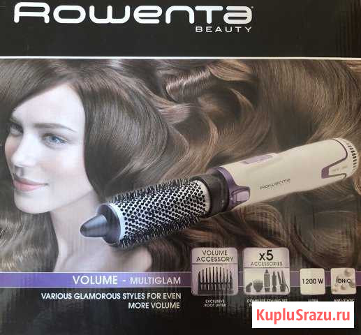 Щетка-фен для укладки волос Rowenta Хабаровск - изображение 1