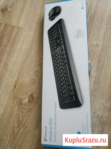 Клавиатура и мышь Microsoft Wireleess 850 Desktop Смоленск - изображение 1
