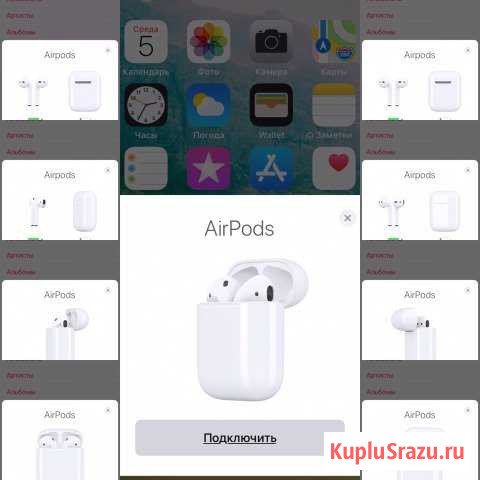 AirPods беспроводные наушники Новомосковск - изображение 1