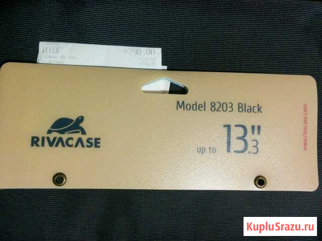 Папка для ноутбука Rivacase модель 8203 Black 13,3 Сургут - изображение 1