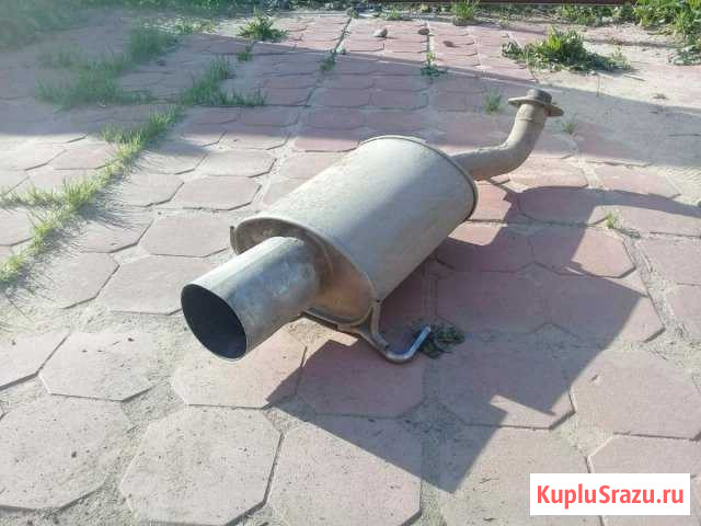 Задняя банка выхлоп от прямотока Канаш - изображение 1