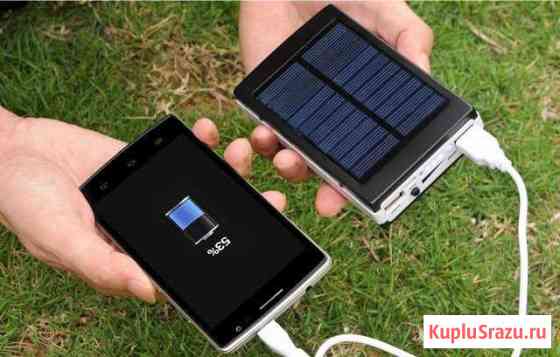 Внешний аккумулятор solar power bank 2000mAh Москва