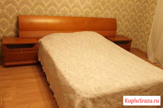 Кровать двуспальная с прикроватными тумбами Павловская Слобода - изображение 1