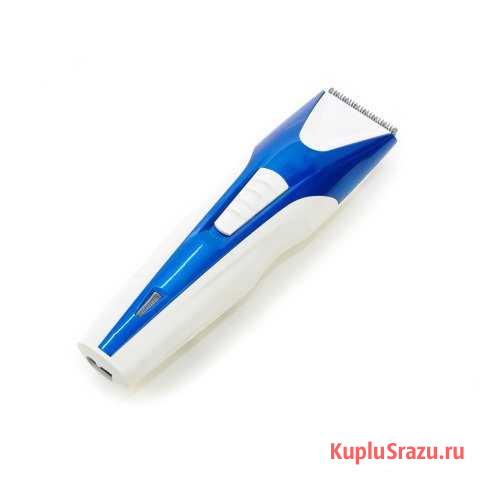 Машинка для стрижки волос JH-823, бело-синяя Шатура - изображение 1