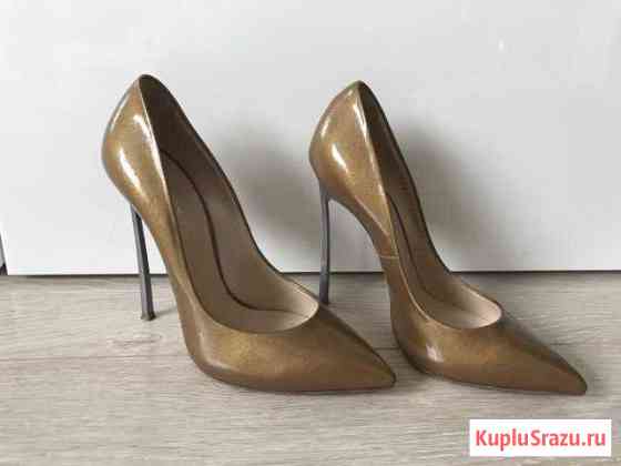 Туфли casadei золотые Чехов