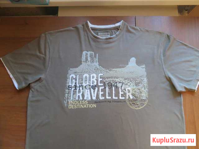 Футболка с принтом р-р 52-54 фирма canda Сергиев Посад - изображение 1