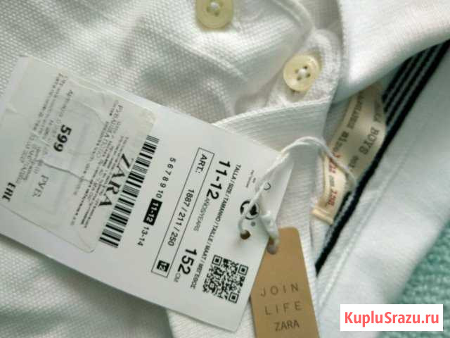 Поло Zara новое 152 Долгопрудный - изображение 1