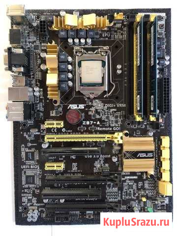 Продаю asus z87-a i5-4570 gtx 7704gb ddr3 1600 Сергиев Посад - изображение 1