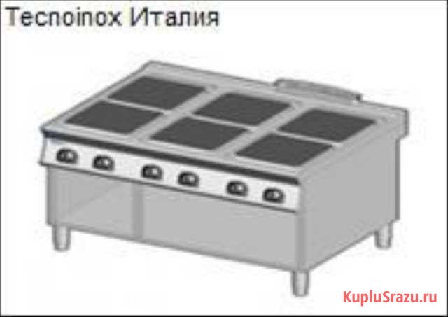 Плита 6-ти конфорочная Tecnoinox 316013 Бронницы - изображение 1