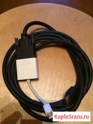Переходник Apple A1305 + шнур переход на hdmi Кашира - изображение 1