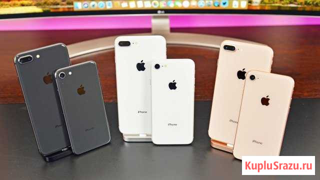 iPhone 8/8Plus 64/256 новый Все цвета Домодедово - изображение 1