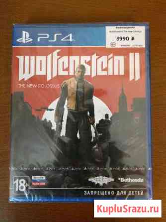 Игра для PS4. Wolfenstein 2 Солнечногорск