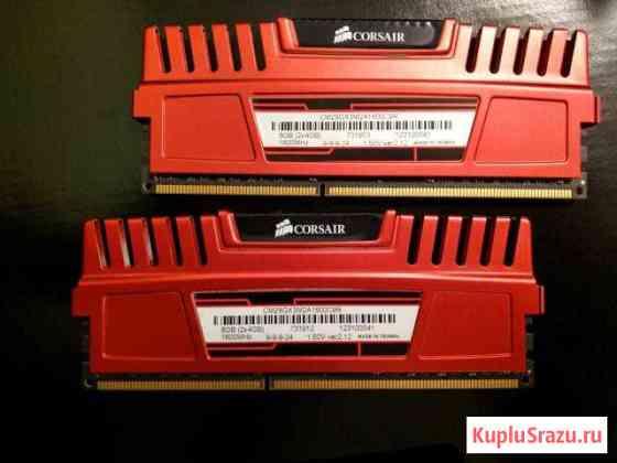 Corsair Vengeance, 4gb x 2 Пушкино