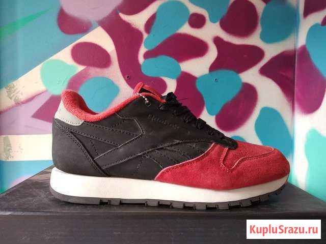 Кроссовки Reebok Classic Black/Red Санкт-Петербург - изображение 1