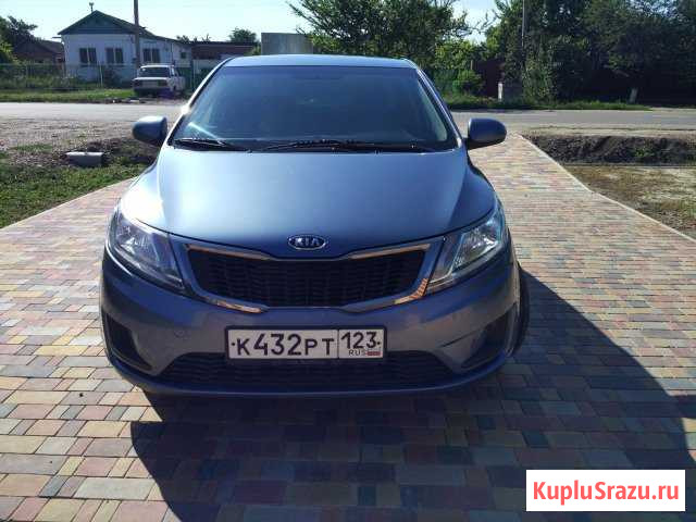 KIA Rio 1.4 МТ, 2012, седан Ленинградская - изображение 1