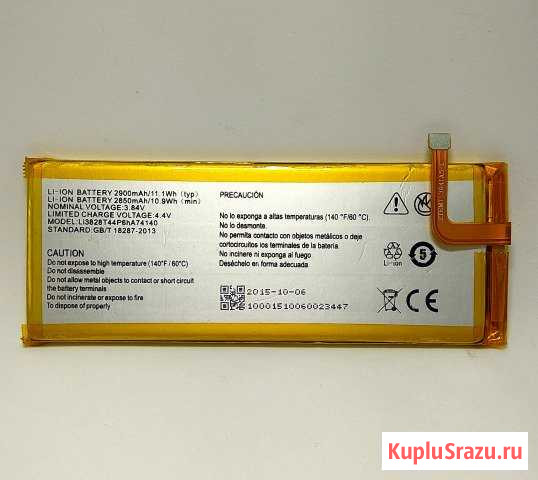 Аккумулятор li3828t44p6ha74140 для ZTE Nubia Z9 Краснодар - изображение 1