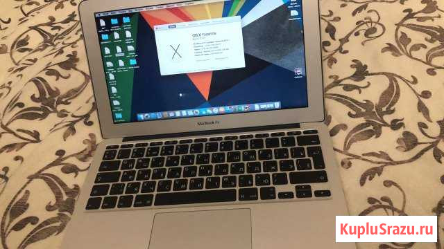 Apple MacBook Air 11 2013 года рст в идеале Крымск - изображение 1
