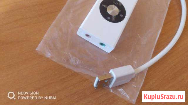 Внешняя USB звуковая карта Туапсе - изображение 1